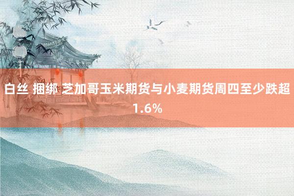 白丝 捆绑 芝加哥玉米期货与小麦期货周四至少跌超1.6%