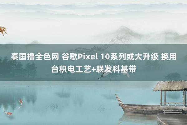 泰国撸全色网 谷歌Pixel 10系列或大升级 换用台积电工艺+联发科基带