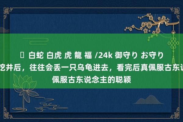 ✨白蛇 白虎 虎 龍 福 /24k 御守り お守り 古东说念主挖井后，往往会丢一只乌龟进去，看完后真佩服古东说念主的聪颖