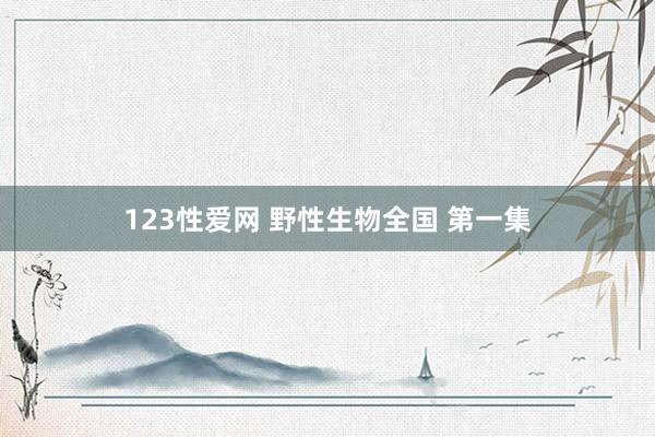 123性爱网 野性生物全国 第一集